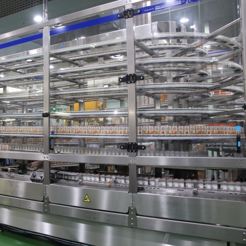 ゴールドパックの生産設備の写真